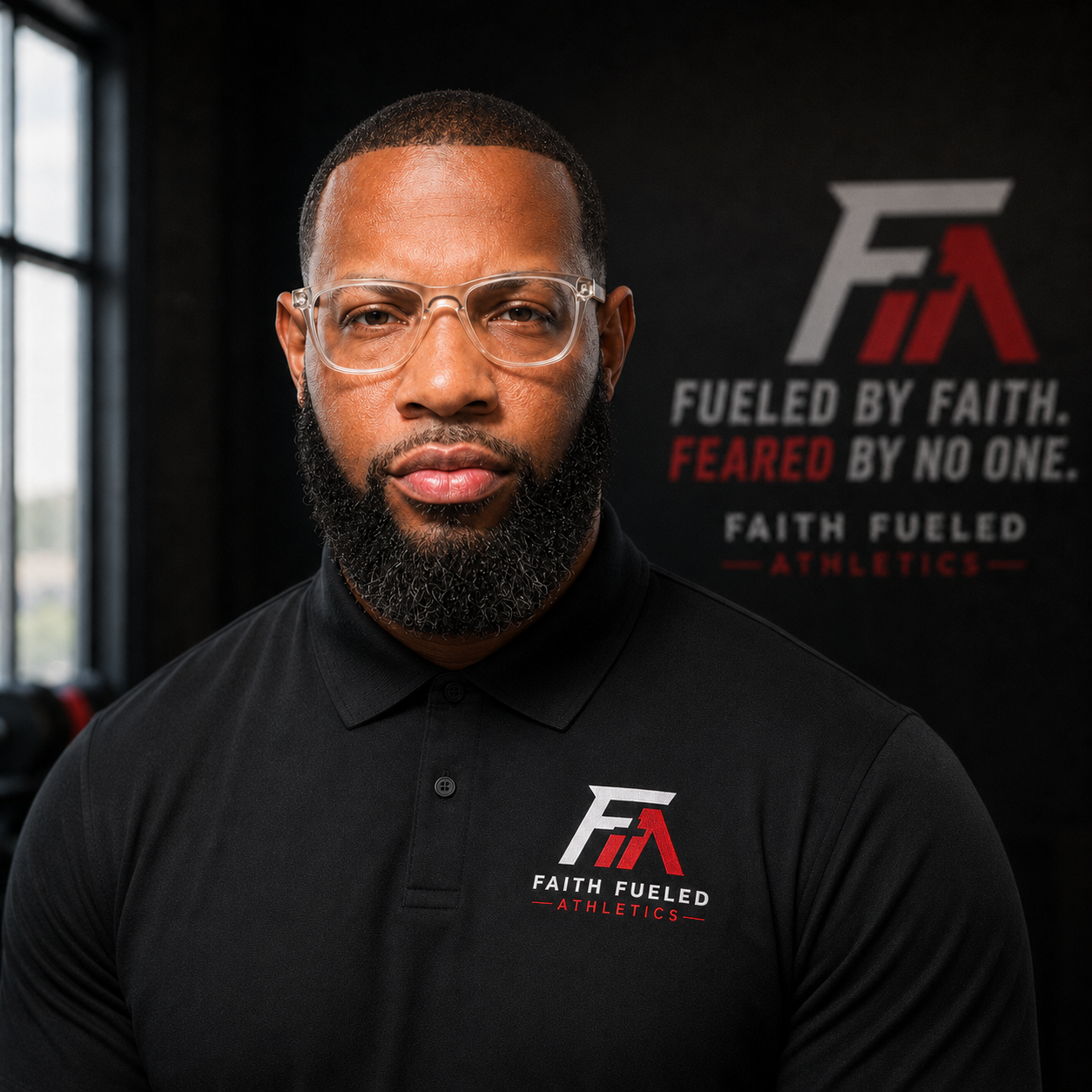 Coach Tim Hunter, founder of Faith Fueled Athletics